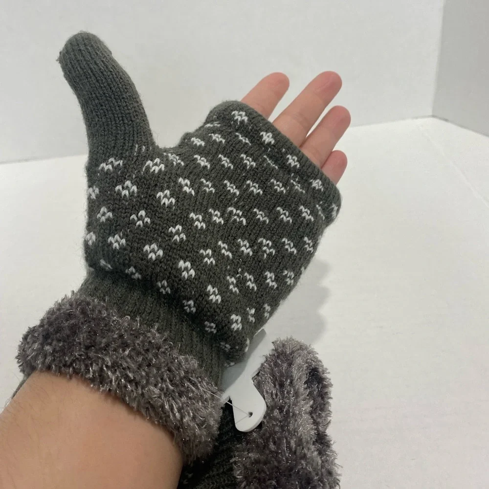 NWT Sonoma warm  Mittens gloves one size fit all -1